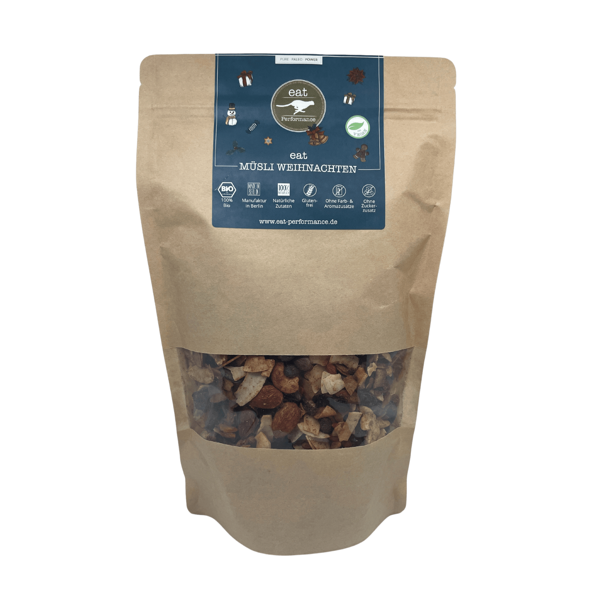 eat Müsli Weihnachten Produktbild