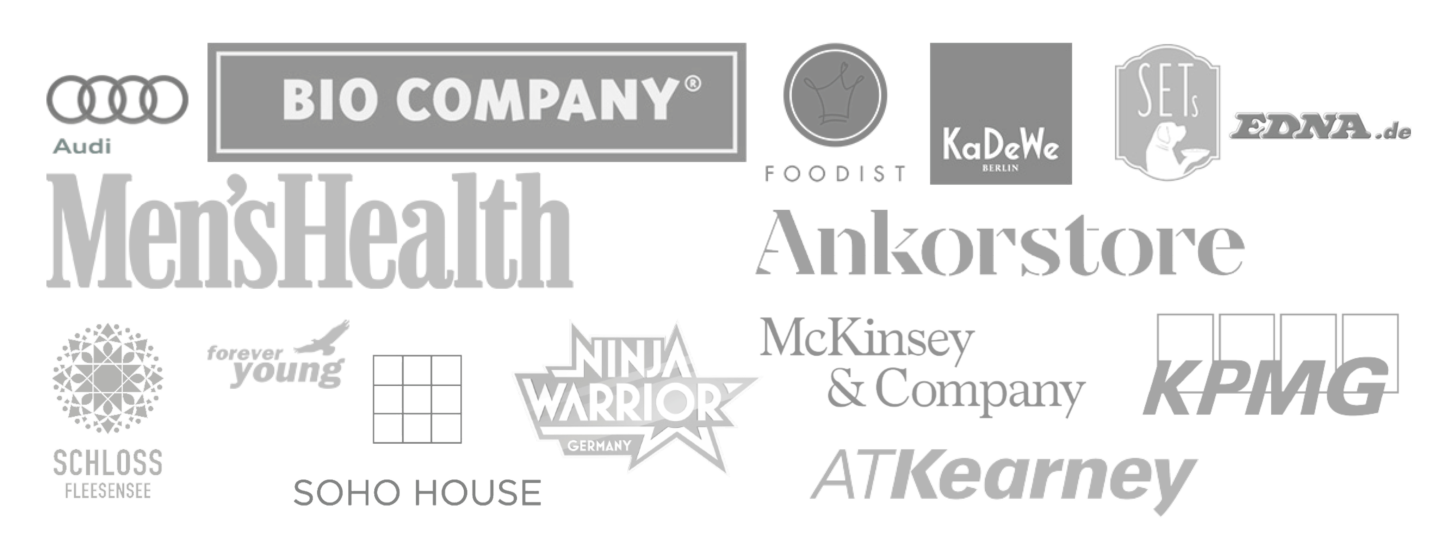 Logos unserer Kunden